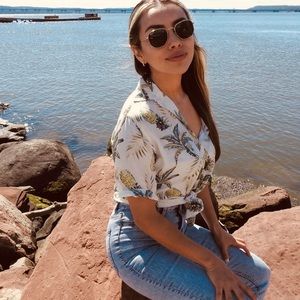 Ladies floral shirt